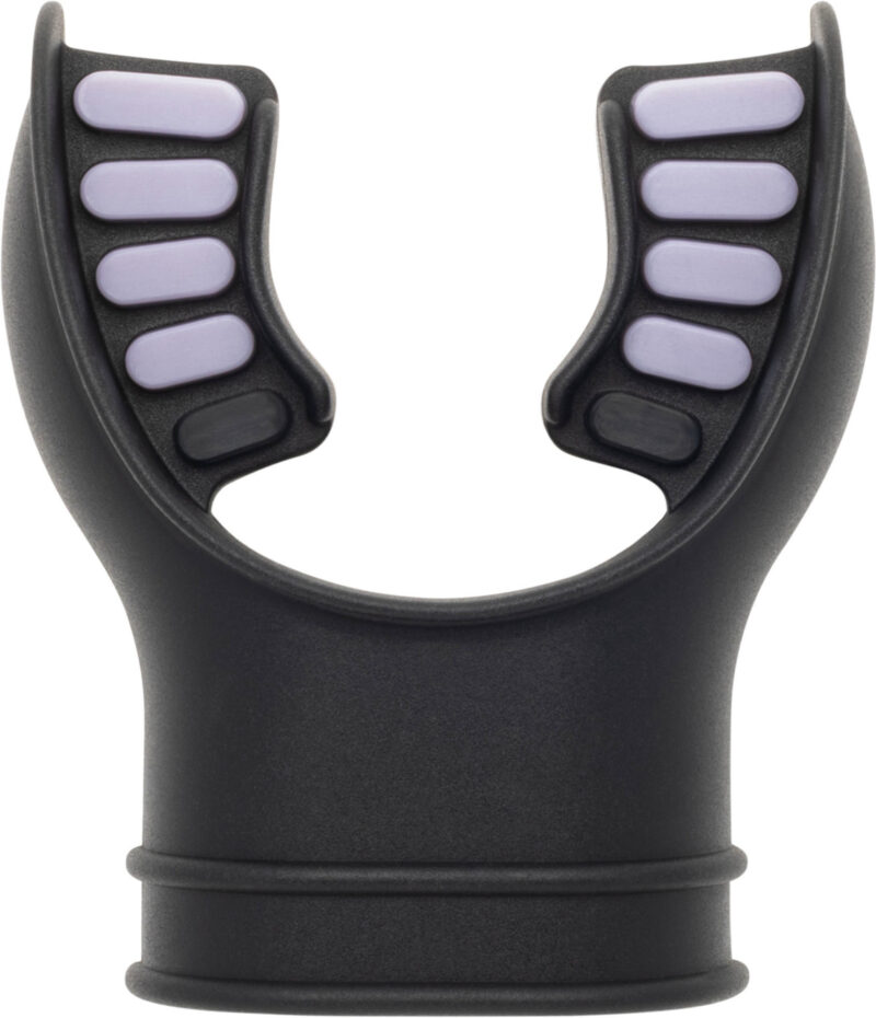 Cressi SILICONE MOUTHPIECE 2 TONE BLACK/GREY