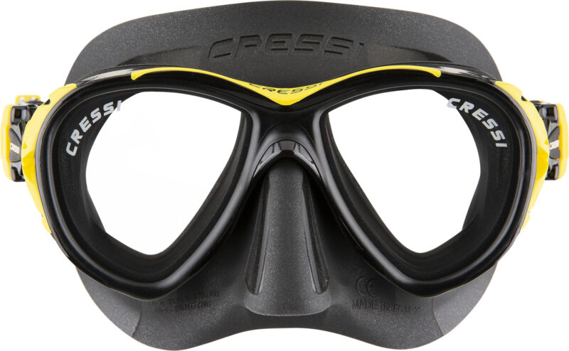 Cressi NAXOS MASK BLACK/YELLOW - Image 3