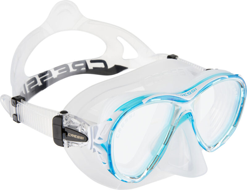 Cressi NAXOS MASXK CLEAR/AQUAMARINE - Image 5