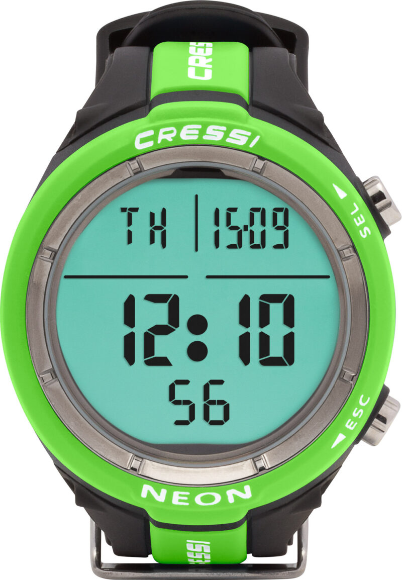 Cressi NEON WATCH COMPUTER GREEN - Image 2