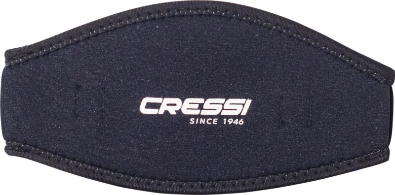 Cressi NEOPRENE MASK STRAP COVER BLACK - Image 2