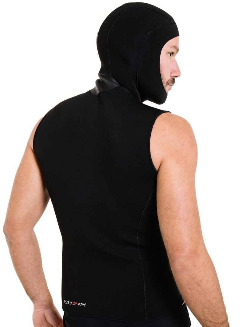 Cressi BASE LAYER HOOD VEST MAN 2,5 - 5mm L/4 - Image 3