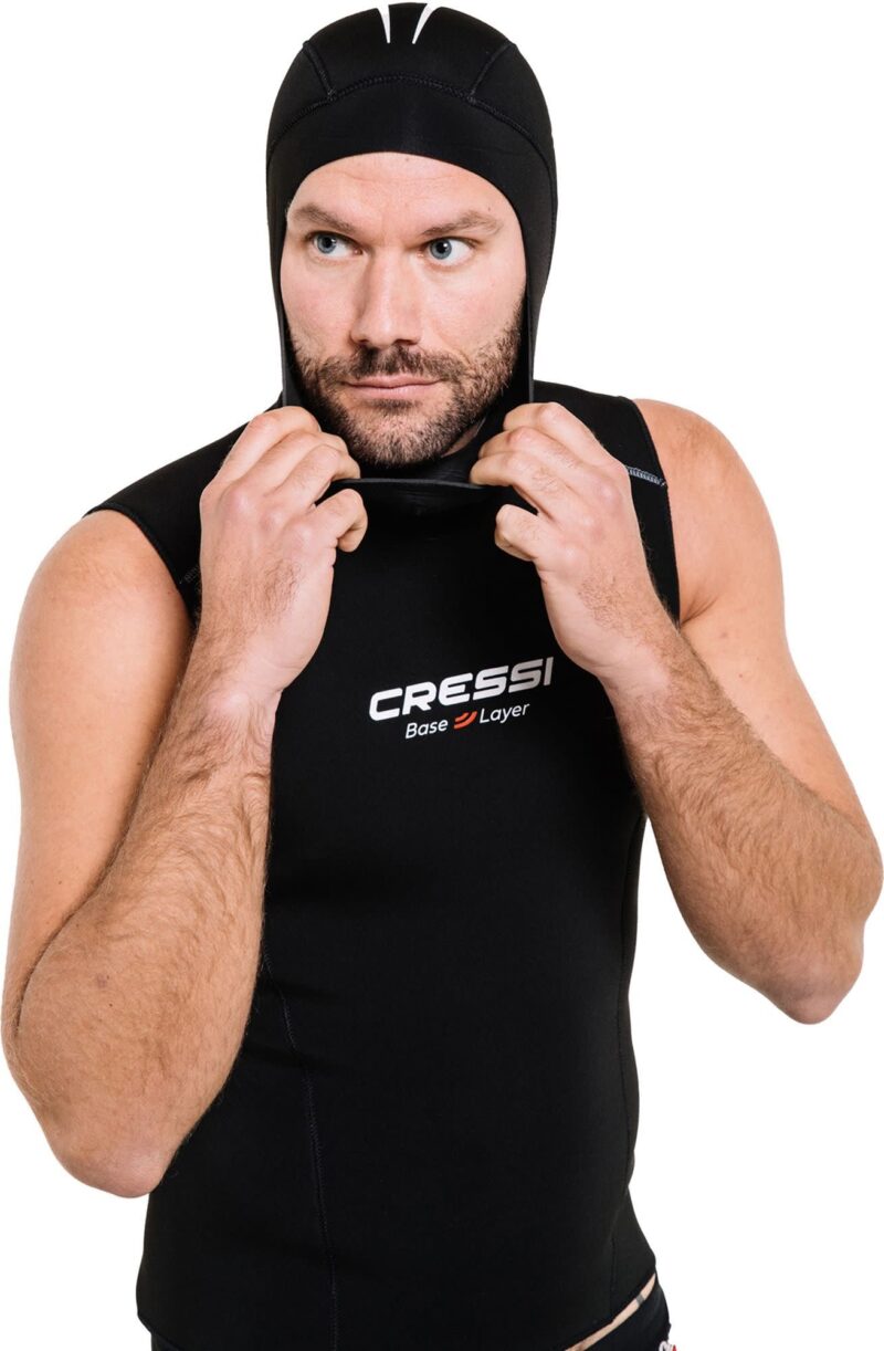 Cressi BASE LAYER HOOD VEST MAN 2,5 - 5mm L/4