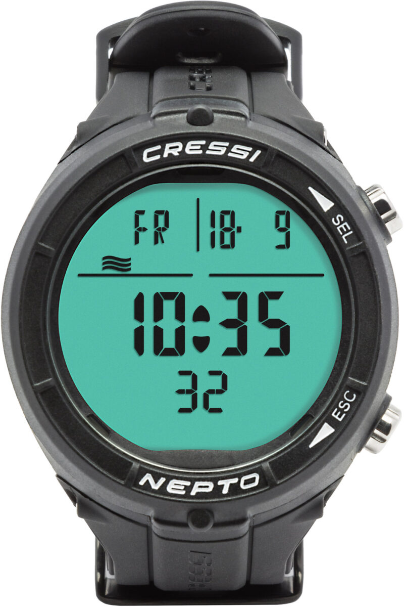 Cressi NEPTO WATCH COMPUTER BLACK - Image 6