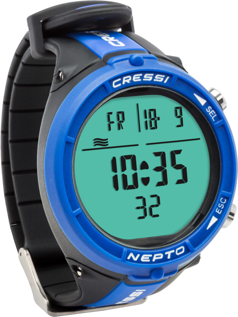 Cressi NEPTO WATCH COMPUTER BLUE - Image 2