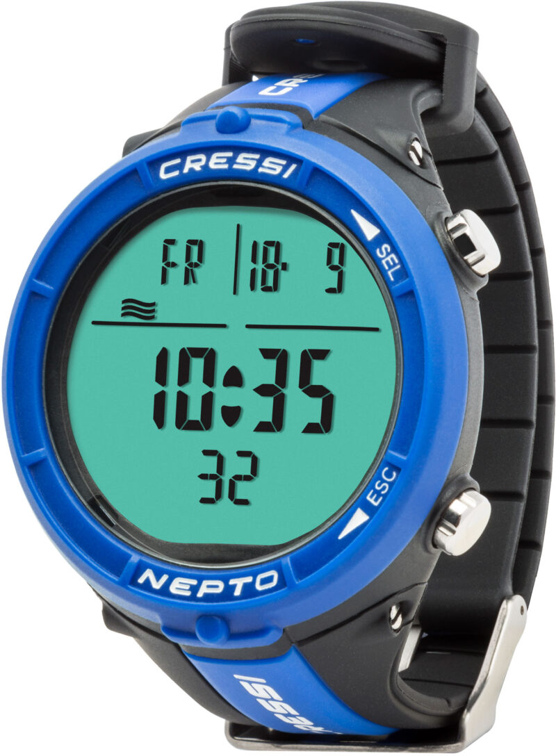 Cressi NEPTO WATCH COMPUTER BLUE - Image 5