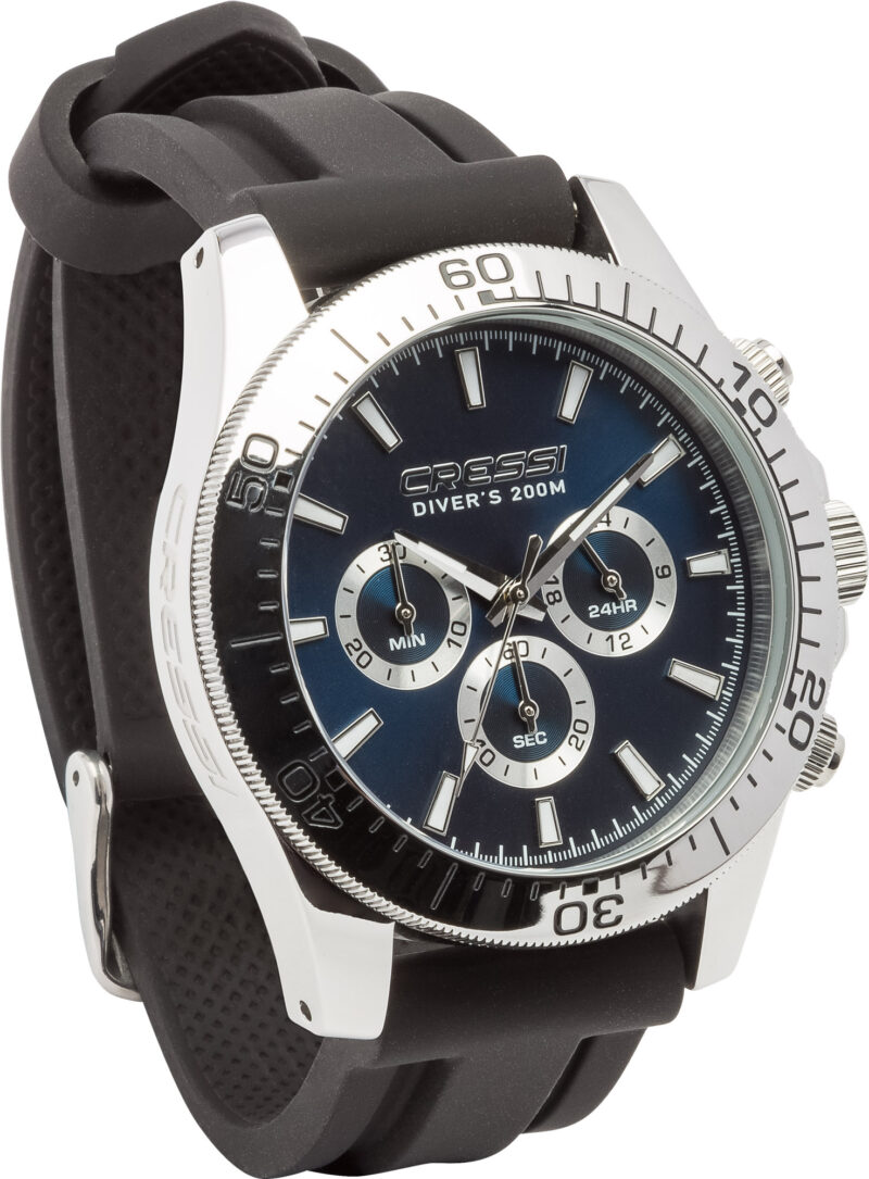 Cressi NEREUS WATCH SILVER/BLUE - Image 2