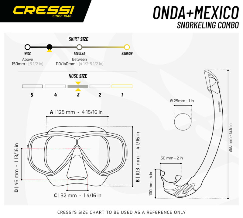 Cressi ONDA + MEXICO COMBO ASSORTED - Image 2