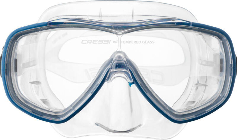 Cressi ONDA MASK SIL CLEAR/FRAME BLUE - Image 5