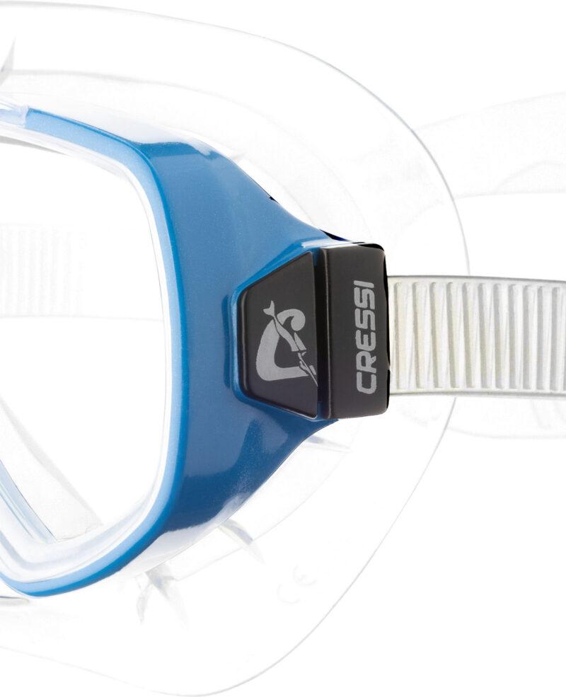 Cressi ONDA MASK SIL CLEAR/FRAME BLUE - Image 2
