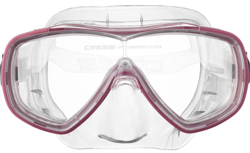 Cressi ONDA MASK SIL CLEAR/FRAME PINK - Image 2