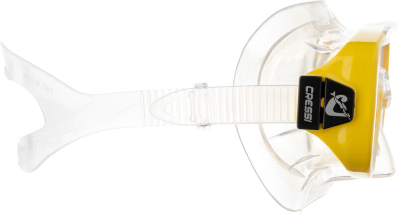 Cressi ONDA MASK SIL CLEAR/FRAME YELLOW - Image 3
