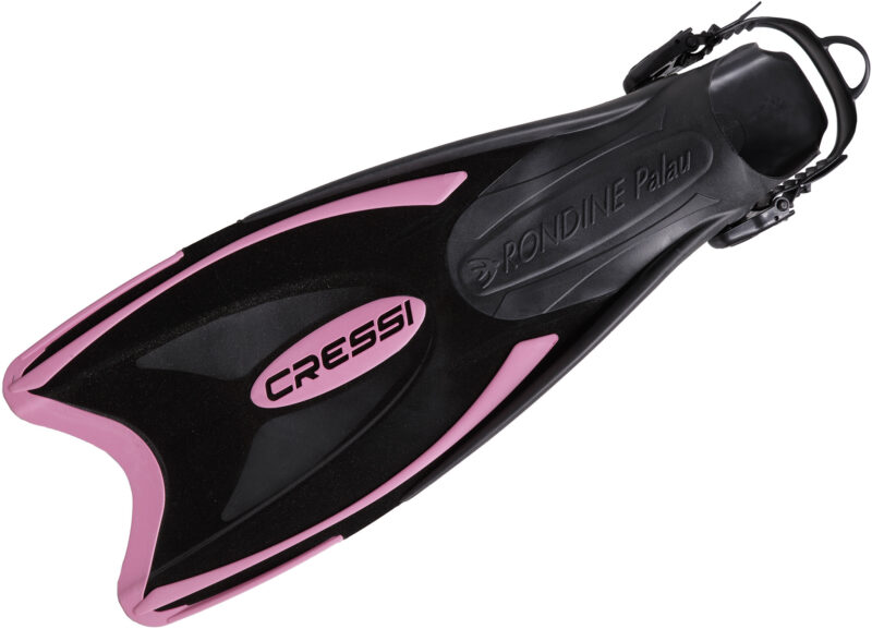 Cressi PALAU FINS BLACK/PINK S/M (38/41) - Image 2