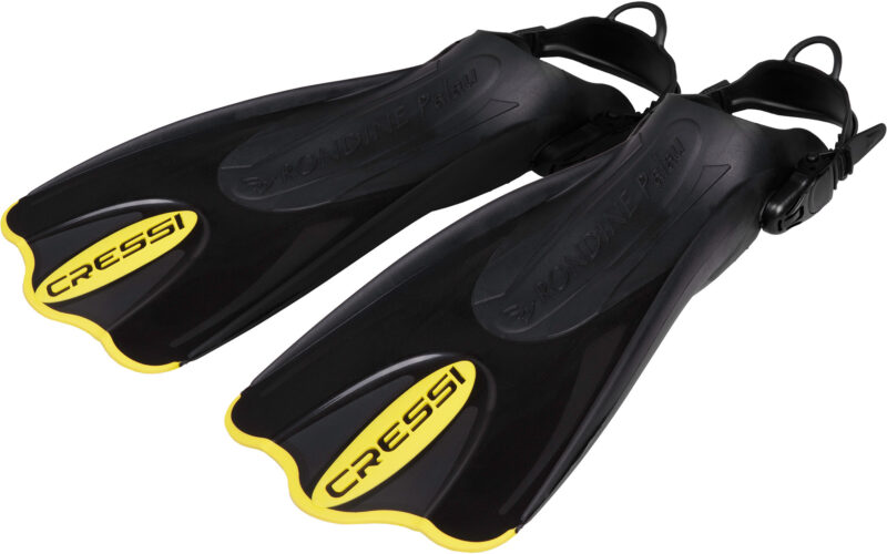 Cressi PALAU SAF FINS BLACK/YELLOW XS/S (35/38) - Image 6