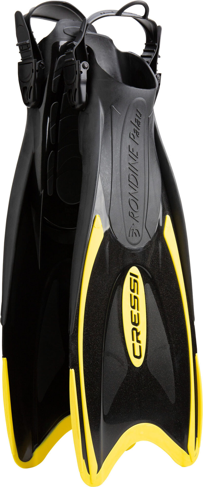 Cressi PALAU FINS BLACK/YELLOW 2XS/XS (32/35) - Image 2