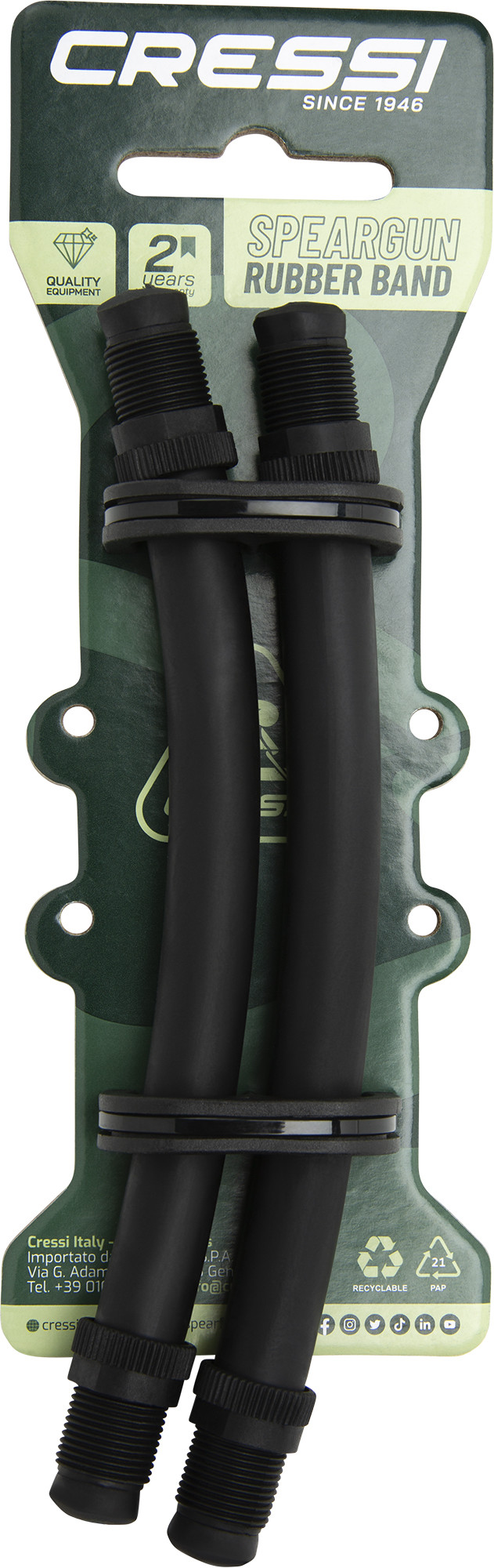 Cressi S30 PAIR RUBBER BAND ? 13x130mm ARBALETE 50cm - Image 5