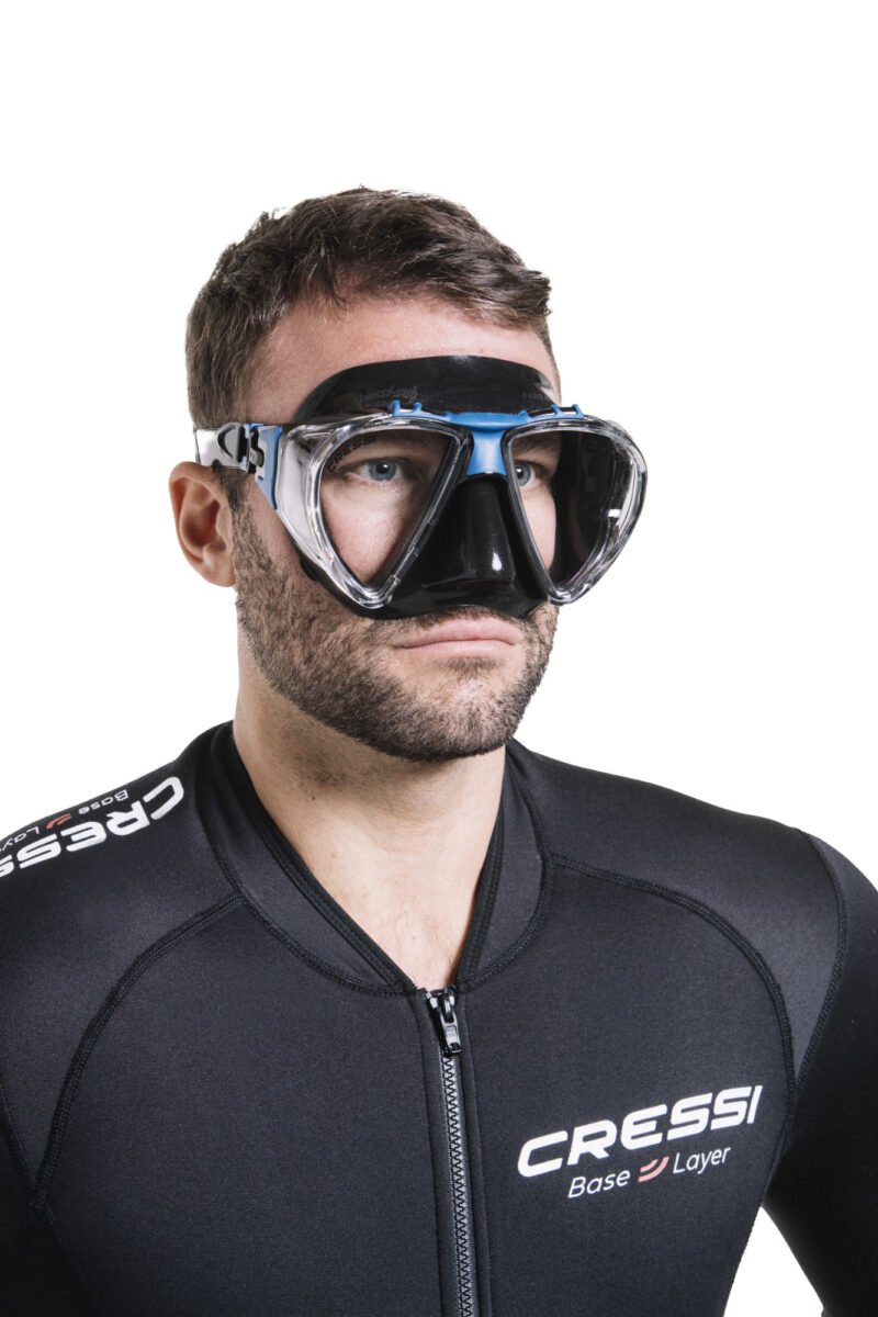 Cressi PENTA+ MASK BLACK/BLUE - Image 6