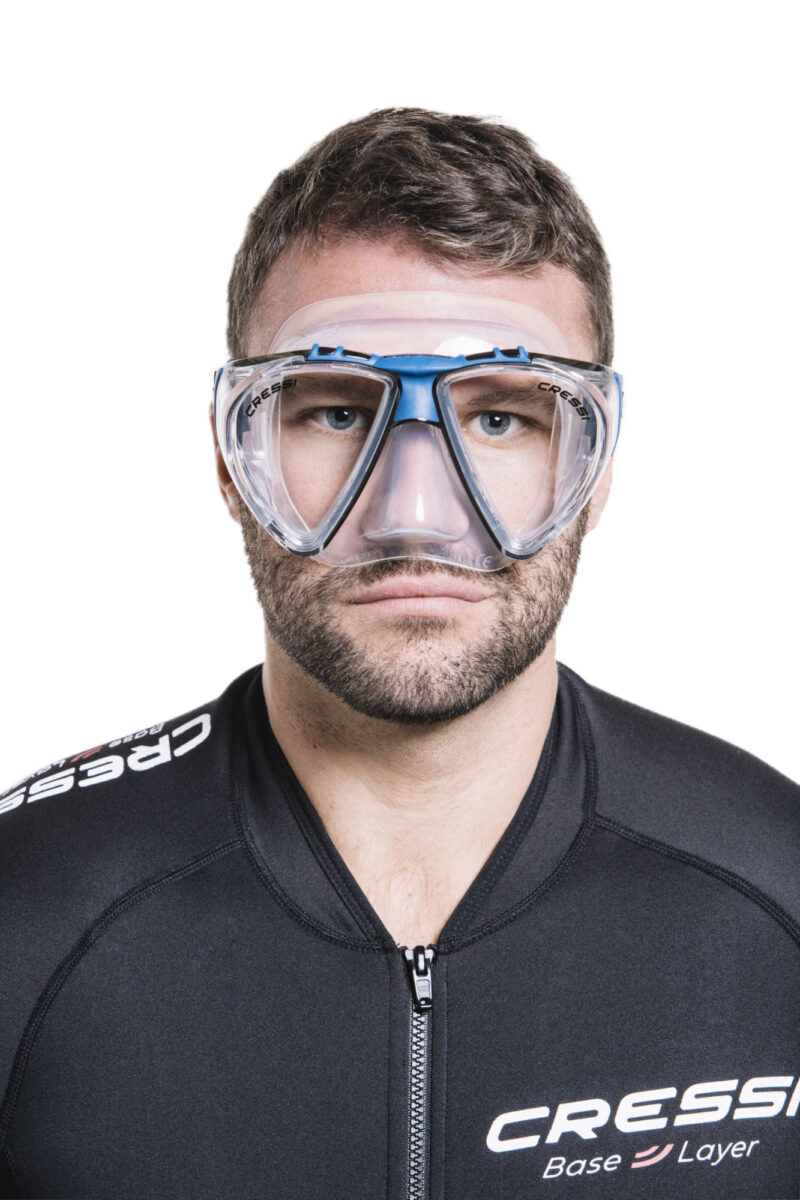 Cressi PENTA + MASK CLEAR/BLUE - Image 6