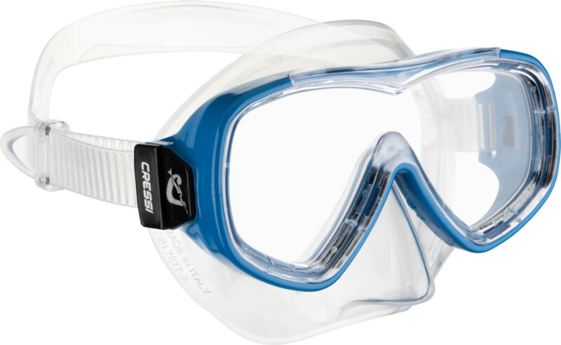 Cressi PIUMETTA KID MASK SIL/FRAME BLUE - Image 2