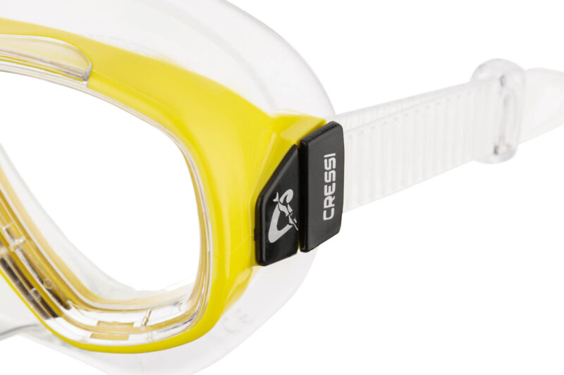 Cressi PIUMETTA KID MASK SIL/FRAME YELLOW