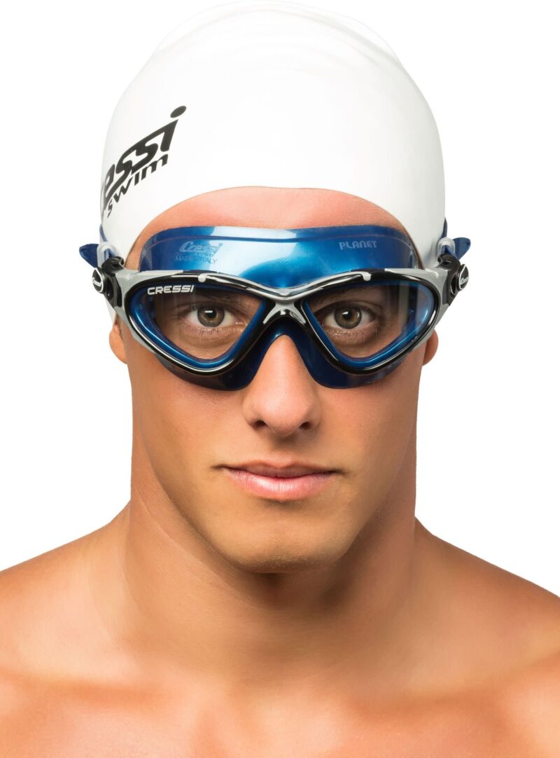 Cressi PLANET GOGGLES SIL BLUE METAL - Image 4