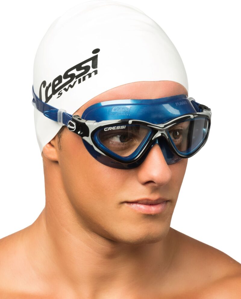 Cressi PLANET GOGGLES SIL BLUE METAL - Image 5