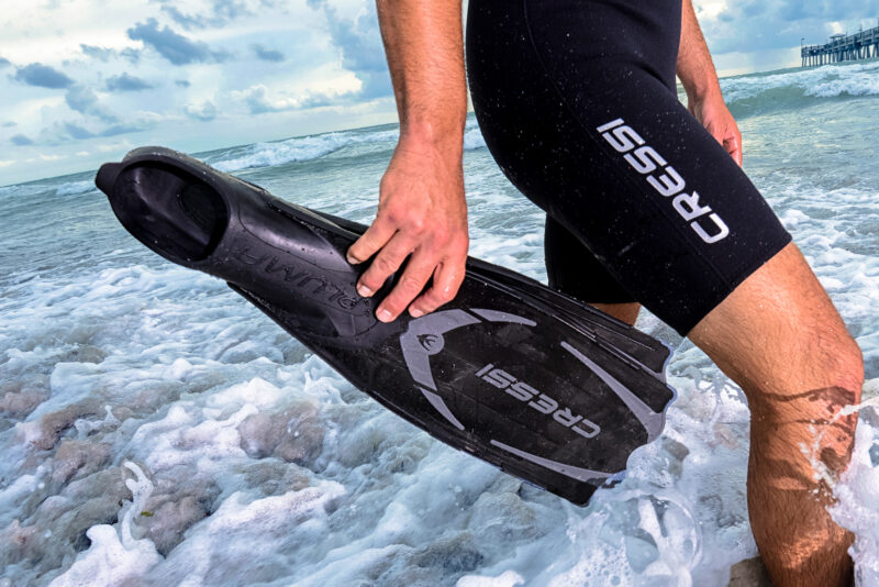 Cressi PLUMA FINS BLACK/SILVER 45/46 (10/11) - Image 5