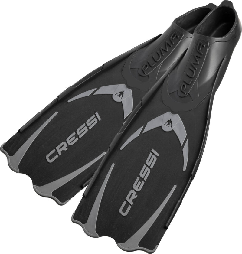 Cressi PLUMA FINS BLACK/SILVER 45/46 (10/11) - Image 6