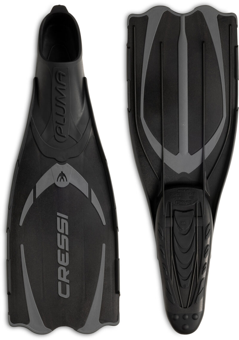 Cressi PLUMA FINS BLACK/SILVER 45/46 (10/11) - Image 9