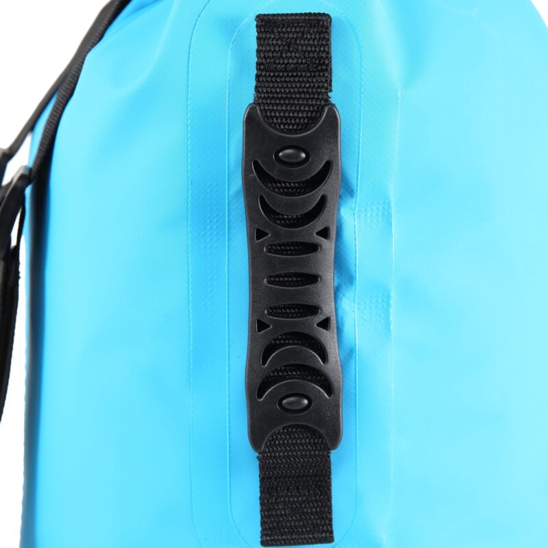 Cressi DRY BAG PREMIUM 20L BI-COLOR BLACK LIGHT BLUE - Image 5