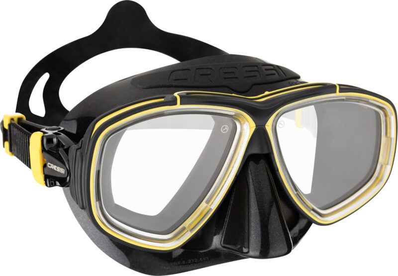 Cressi PRISMA MASK BLACK/YELLOW