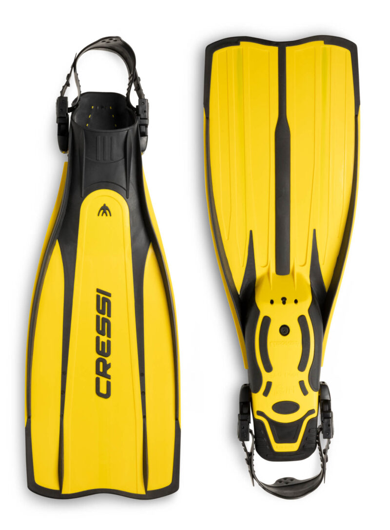 Cressi PRO LIGHT FINS BLACK/YELLOW S/M - Image 6