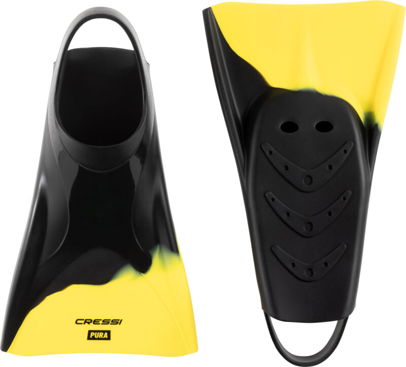 Cressi PURA FINS BLACK/YELLOW 38/40 - Image 2