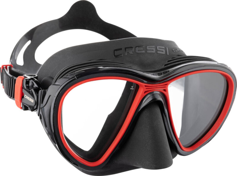 Cressi QUANTUM MASK BLACK/RED - Image 2