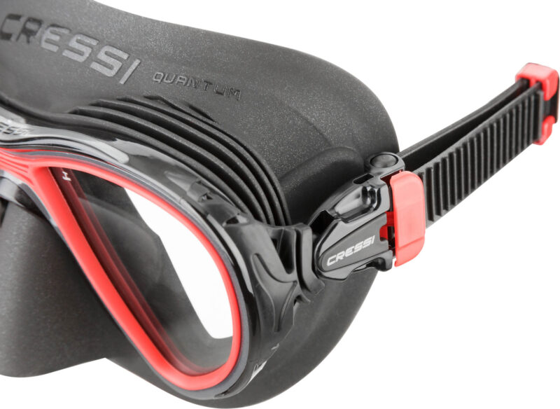 Cressi QUANTUM MASK BLACK/RED - Image 4