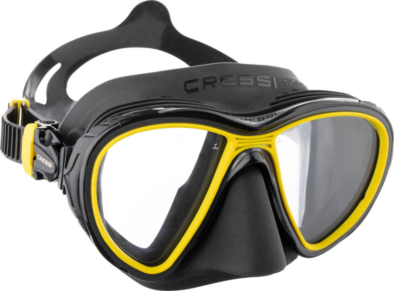 Cressi QUANTUM MASK BLACK/YELLOW - Image 3
