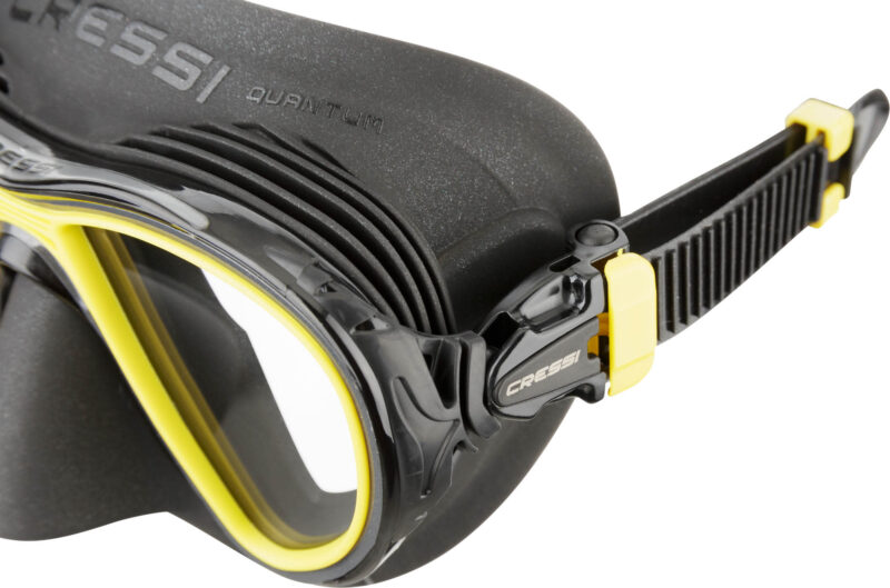 Cressi QUANTUM MASK BLACK/YELLOW - Image 4