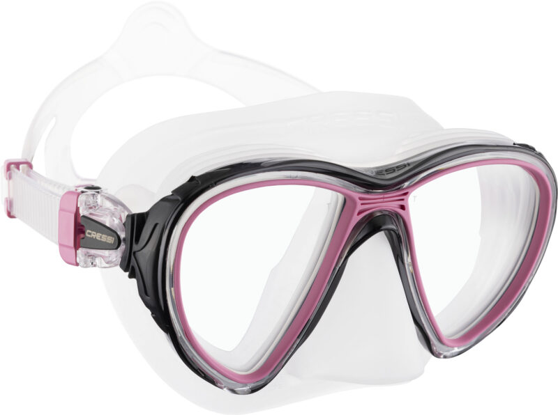 Cressi QUANTUM MASK CLEAR/PINK
