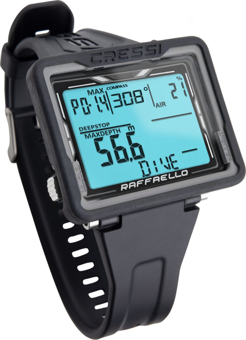 Cressi RAFFAELLO DIVING COMPUTER BLACK/GREY - Image 2