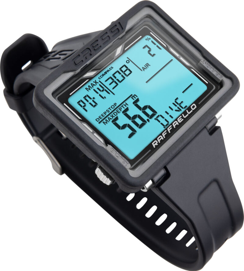 Cressi RAFFAELLO DIVING COMPUTER BLACK/GREY - Image 3