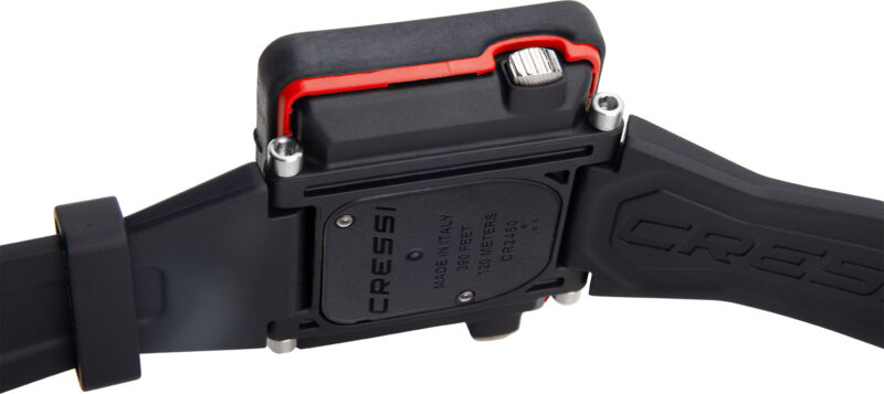 Cressi RAFFAELLO DIVING COMPUTER BLACK/RED - Image 4