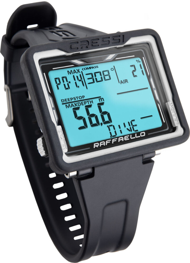 Cressi RAFFAELLO DIVING COMPUTER BLACK/WHITE - Image 7