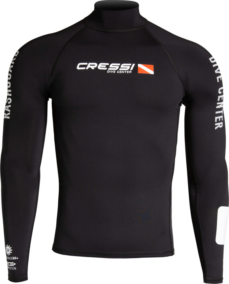 Cressi DIVE CENTER MAN RASH GUARD LONG/SL BLACK XL/5 (54) - Image 2