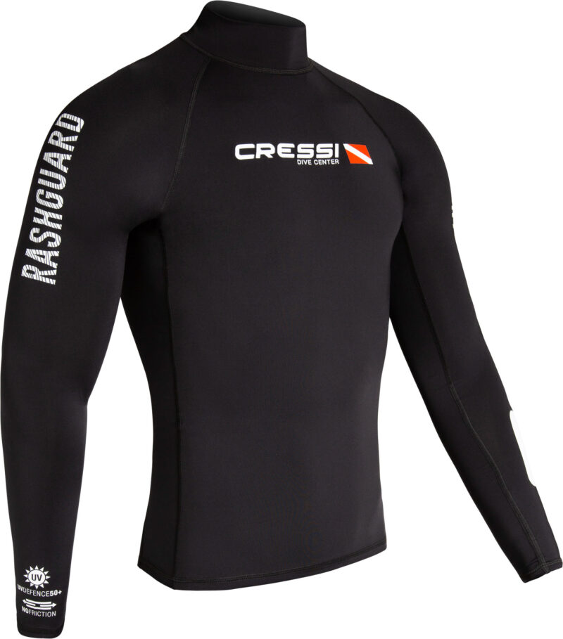 Cressi DIVE CENTER MAN RASH GUARD LONG/SL BLACK XL/5 (54) - Image 7
