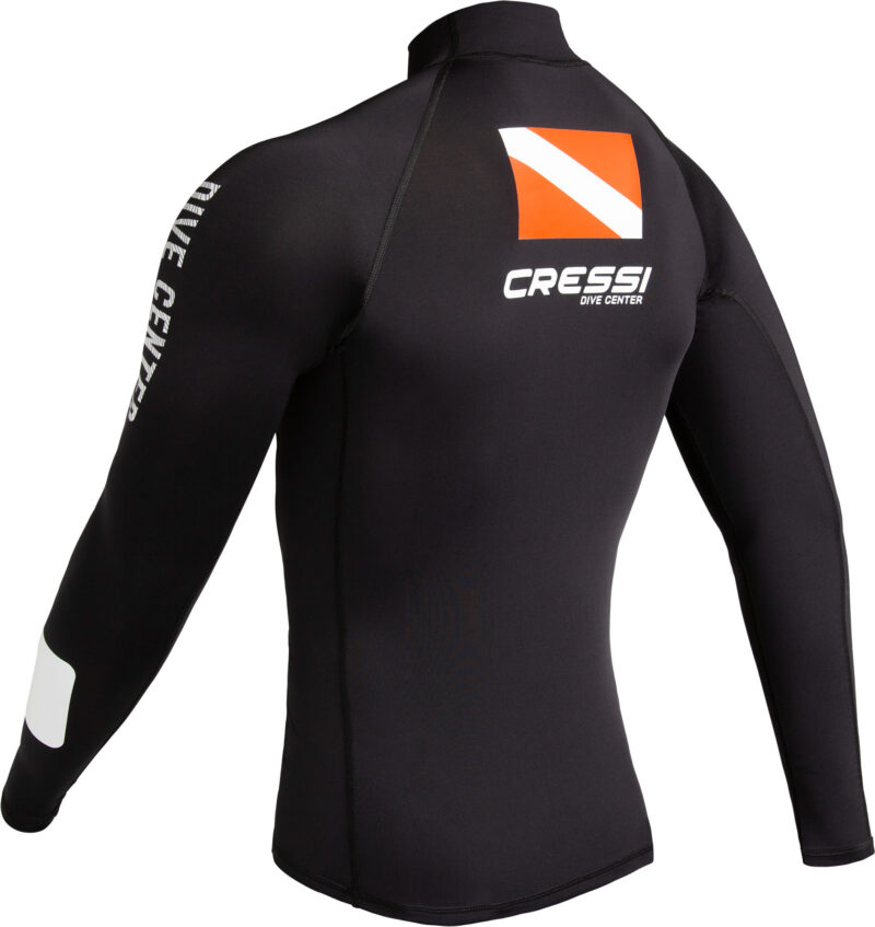 Cressi DIVE CENTER MAN RASH GUARD LONG/SL BLACK 3XL/7 (58) - Image 8
