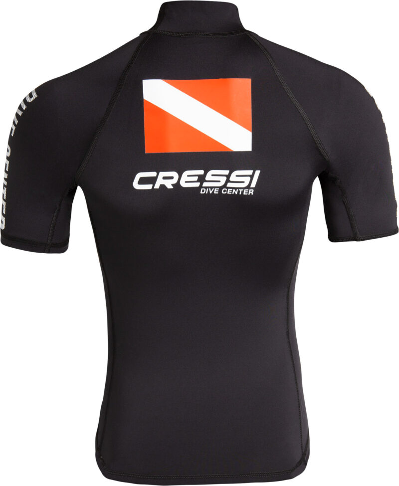 Cressi DIVE CENTER LADY RASH GUARD SHORT/SL BLACK S/2(38) - Image 5