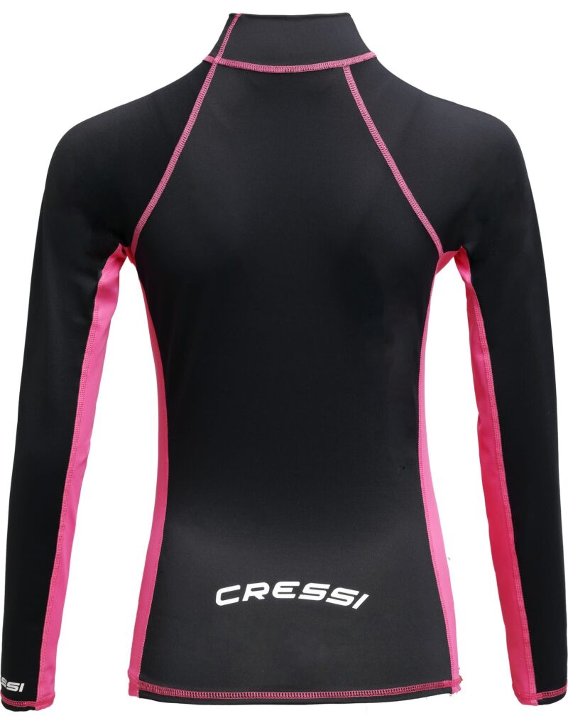 Cressi RASH GUARD LADY LONG/SL BLACK/PINK L/4 (42) - Image 6
