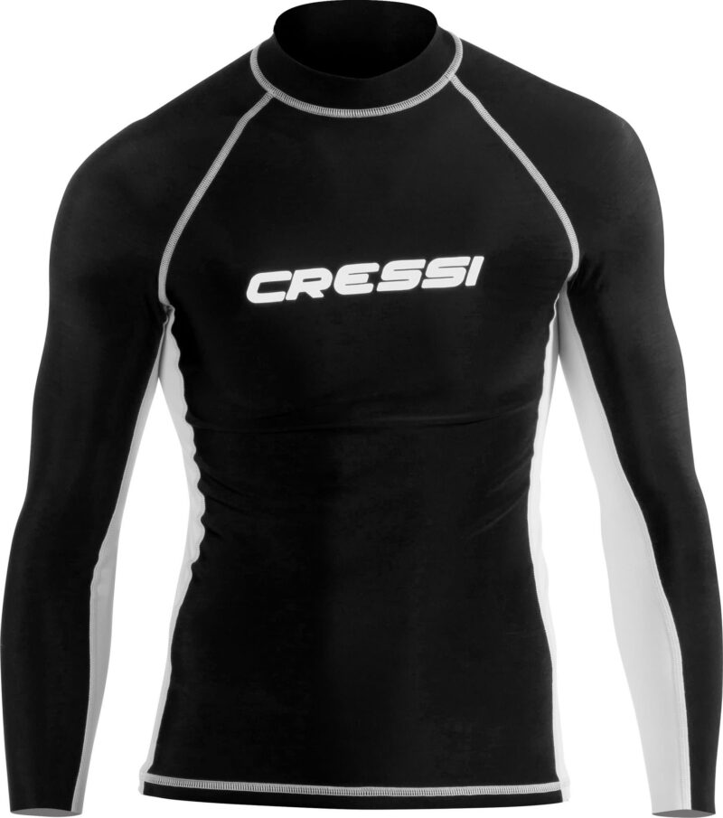 Cressi RASH GUARD MAN LONG/SL BLACK/WHITE XXL/6 (56)