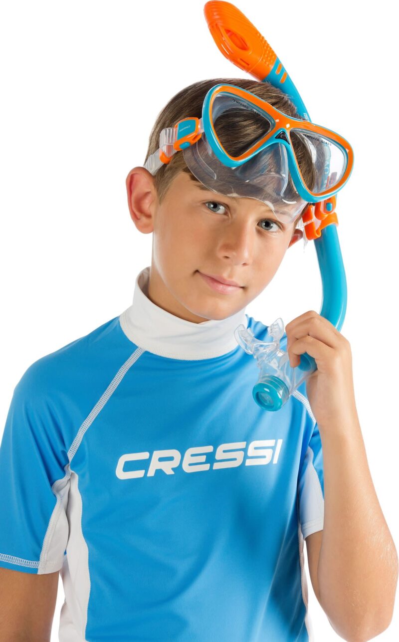 Cressi RASH GUARD JR SHORT/SL BLUE Y 10-11 - Image 7