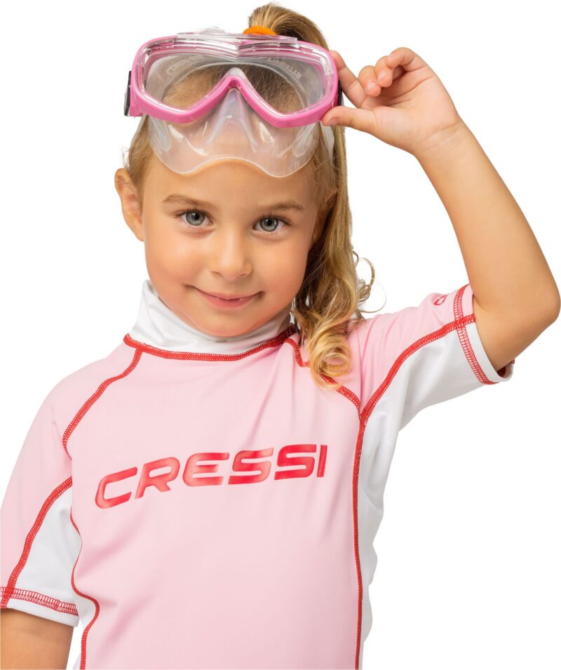 Cressi RASH GUARD JR SHORT/SL PINK Y 10-11 - Image 2